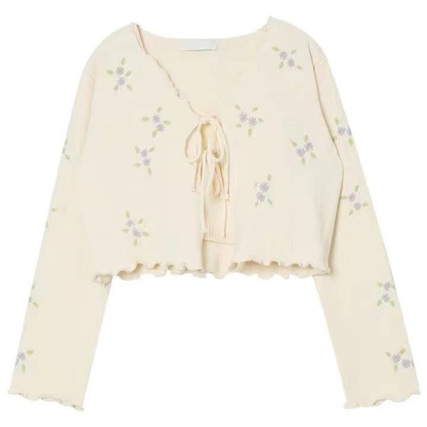 Embroidery Cardigan